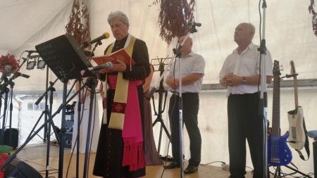 Na 19. tradicionalni prireditvi Pozdrav jeseni ob prazniku Marijinega vnebovzetja, veselo druženje Prlekov, Prekmurcev in Medžimurcev 13